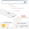 15.75in Under Cabinet Lighting 174LED Closet Lights, Adjustable Color Temperature/Brightness, Magnetic Wireless Light, Ultra Thin Motion Sensor + Hand Sweep Switch Under Counter Lights