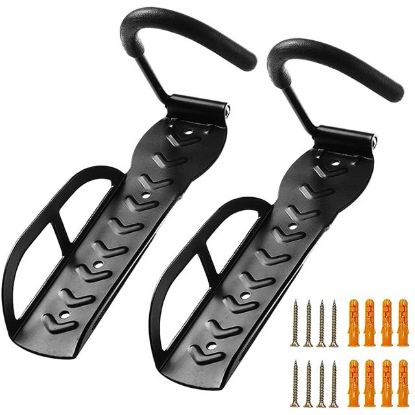 Bike Rack Garage Wall Mount Bicycles 2-Pack Storage System Vertical Bike Hook for Indoor